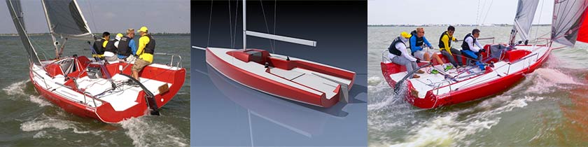 Far EAst 23R Up & Downwind