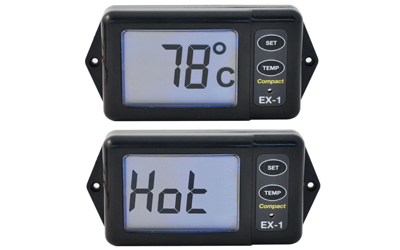 NASA EX-1 exhaust temperature alarm