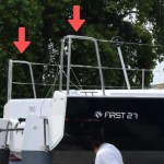 Heckkorb Stb / BB Seaascep / First 27SE