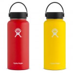 Hydro Flask 32oz Wide Mouth lava & lemon